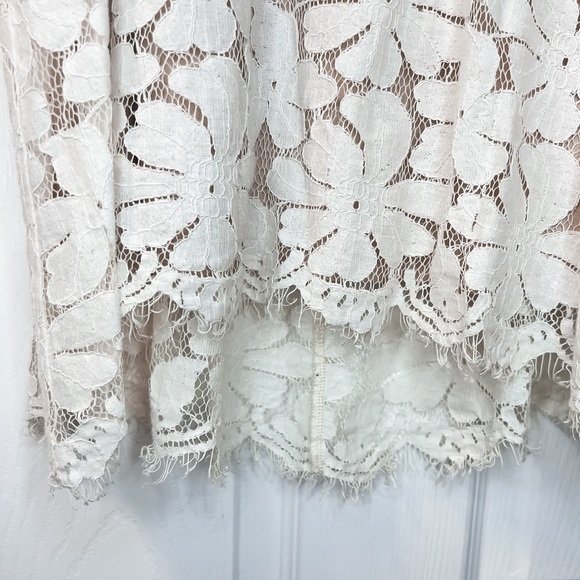 Anthropologie Alya - Floral Lace Halter Top - Size L - Picture 4 of 7